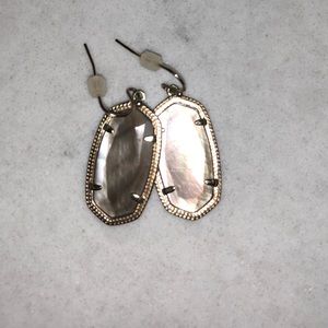 Kendra Scott Dani earrings in rose gold